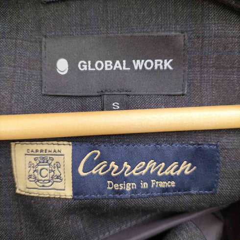 グローバルワーク GLOBAL WORK 中綿ジップアップフーデッドジャケット メンズ JPN:S
