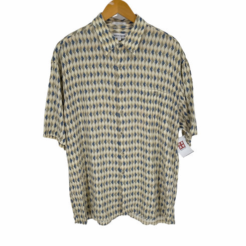 ピエールカルダン pierre cardin 総柄 レーヨンS/S シャツ メンズ JPN:L
