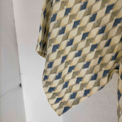 ピエールカルダン pierre cardin 総柄 レーヨンS/S シャツ メンズ JPN:L