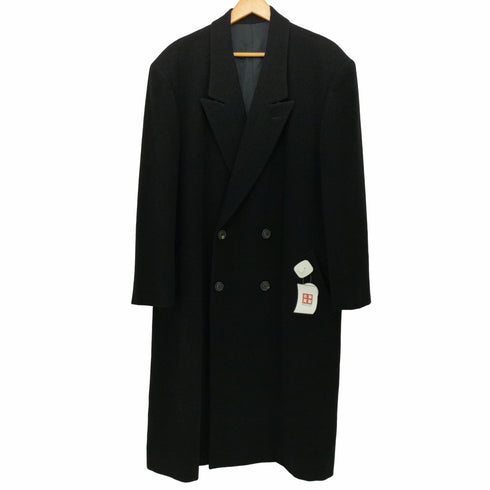 イッセイミヤケ ISSEY MIYAKE 1983年 Archive オンリミット カシミヤ混 ダブルチェスターコート メンズ JPN:L
