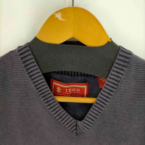 アイゾッド IZOD luxury sport コットンVネックニットベスト メンズ JPN:M