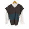 ムルーア MURUA 23AW レイヤードニットシャツワンピース レディース JPN:1