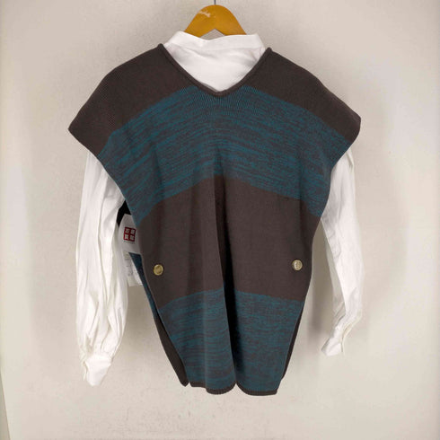 ムルーア MURUA 23AW レイヤードニットシャツワンピース レディース JPN:1