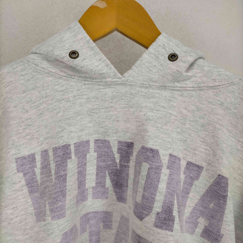 フルギ THE COTTON EXCHANGE MADE IN USA WINONA STATE UNIVERSITY カレッジ染み込みプリントプルオーバーパーカー メンズ JPN:M