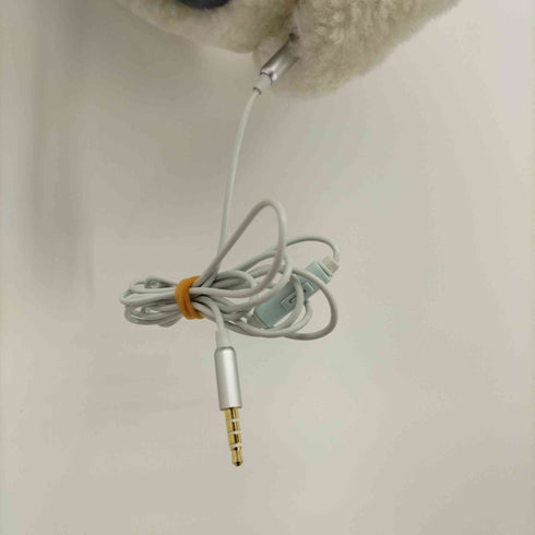 アグ UGG WIRED EARMUFFS フェイクファー イヤーマフ 有線 ヘッドホン レディース