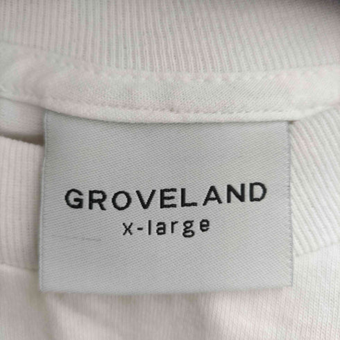 グローブランド GROVELAND フロントプリント L/S Tシャツ メンズ import:XL