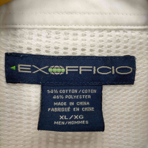 エクスオフィシオ EXOFFICIO ポケットジップ L/S シャツ メンズ JPN:XL