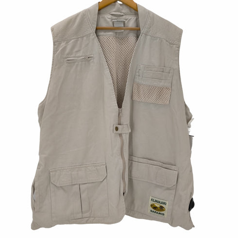 00s kilimanjaro safaris フィッシングベスト メンズ import:XL