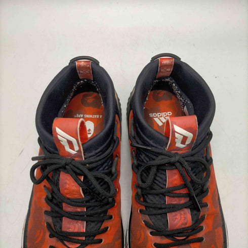 アベイシングエイプ A BATHING APE DAME 4 BAPE PACK RED デイム コラボ スニーカー メンズ JPN:25.5