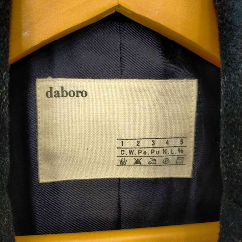 ダボロ daboro ポンテトルト イタリアンメルトン チェスターコート メンズ 2