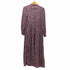 ザラ ZARA 花柄フレアロングシャツワンピース レディース import:XS