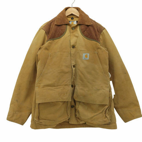 カーハート Carhartt 70-80s ユニオンチケット 裏地ブランケット 星タグ ダック地 コーデュロイ切替 ハンティングジャケット メンズ