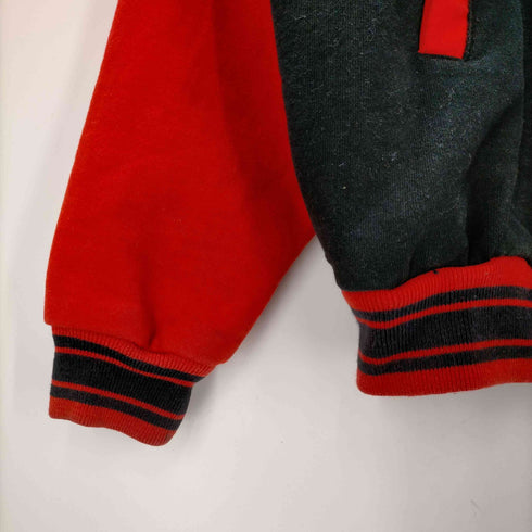 フルーツオブザルーム FRUIT OF THE LOOM SUPER COTTON STEAK-OUT 企業ロゴ 肉厚スウェット スタジャン メンズ import:L