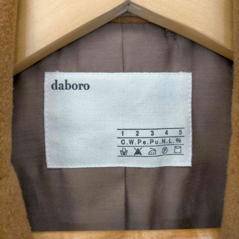 ダボロ daboro ポンテトルト イタリアンメルトン チェスターコート メンズ 2