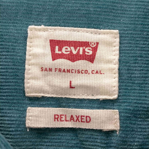 リーバイス Levis L/S 細畝コーデュロイシャツ メンズ JPN:L
