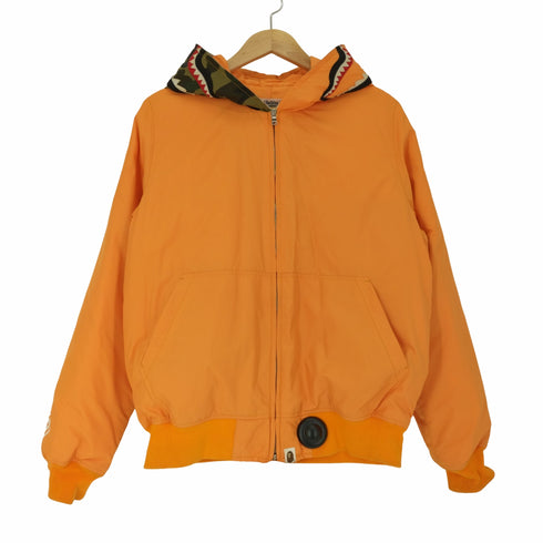 アベイシングエイプ A BATHING APE Shark Full Zip Down Parka メンズ JPN:S