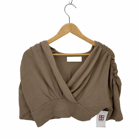 トゥデイフル TODAYFUL Gather Cross Pullover レディース F