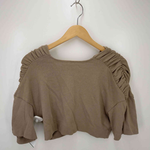 トゥデイフル TODAYFUL Gather Cross Pullover レディース F