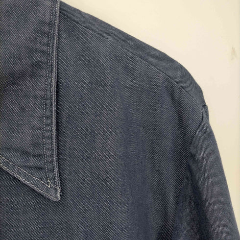 グッドイヤー GOOD YEAR USA製 RACING APPAREL シャンブレーブルゾン デニムブルゾン メンズ import:XL