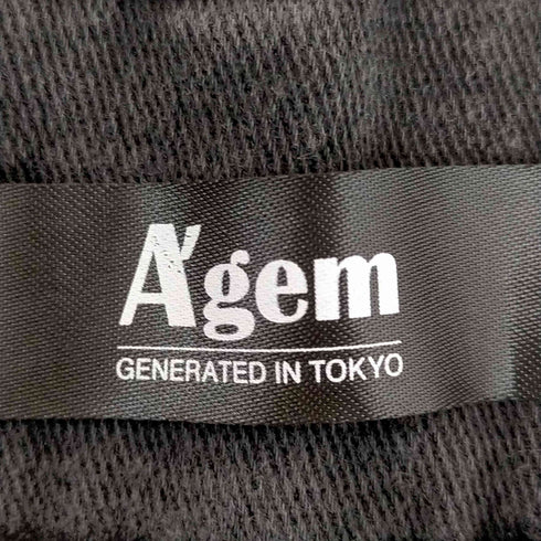 エージェム A´gem ワッペンプリントデニム メンズ