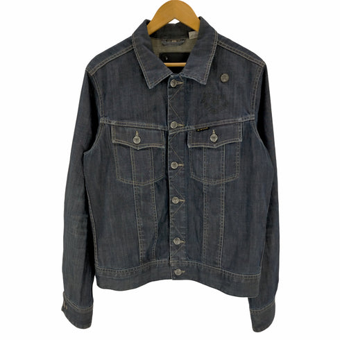 ジースターロー G-STAR RAW ペイントデニムジャケット denim SL メンズ import:L