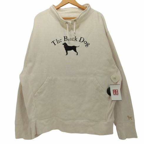 THE BLACK DOG 刺しゅう ヘビーウェイト スウェット メンズ