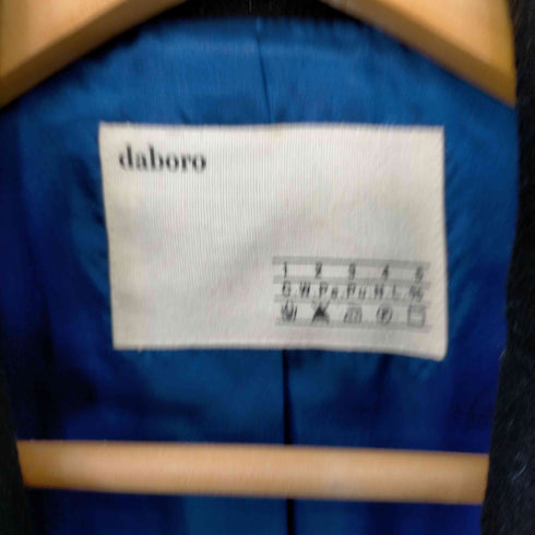 ダボロ daboro ウール チェスターコート メンズ 2