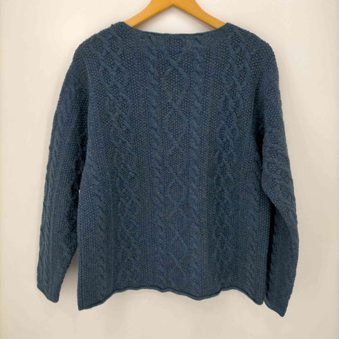 ジェイクルー J.CREW 90S 巨人タグ ケーブル編みウールニット メンズ import:S