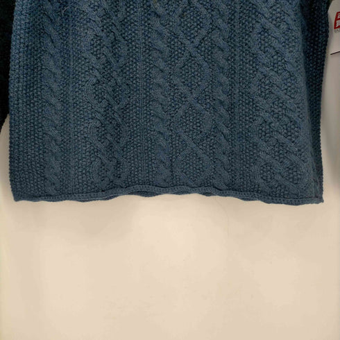 ジェイクルー J.CREW 90S 巨人タグ ケーブル編みウールニット メンズ import:S