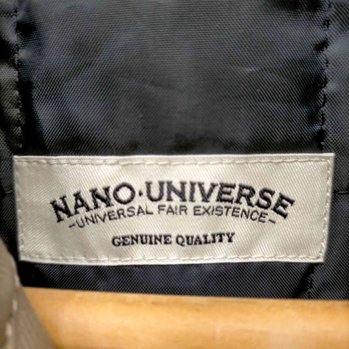 ナノユニバース nano universe ライナー付き トレンチコート メンズ S
