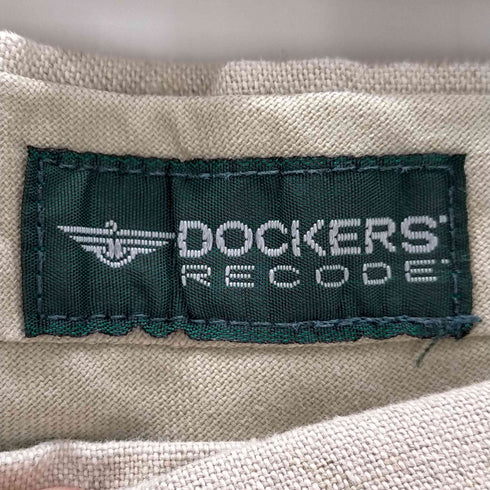 ドッカーズ DOCKERS USA製リネンコットン2タックスラックス メンズ W34