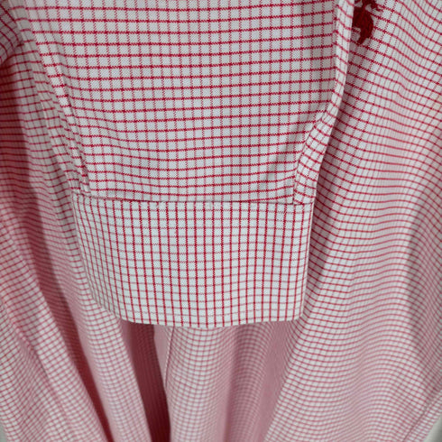 ブルックスブラザーズ BROOKS BROTHERS REGENT FIT ロゴ刺しゅうチェック柄オックスフォードシャツ メンズ JPN:M