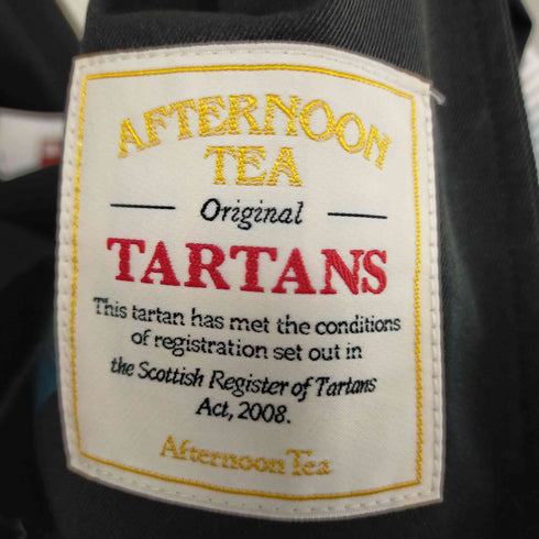 アフタヌーンティー Afternoon Tea タータンチェック柄ベストセットコート レディース 46