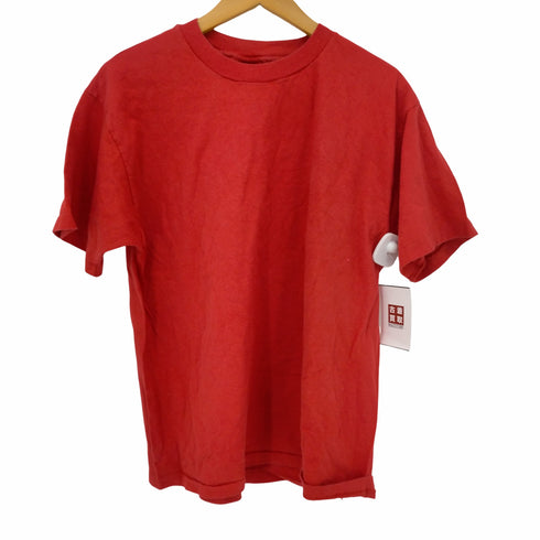 ヘインズ Hanes 90S HER WAY MADE IN USA シングルステッチ無地Tシャツ メンズ import:M