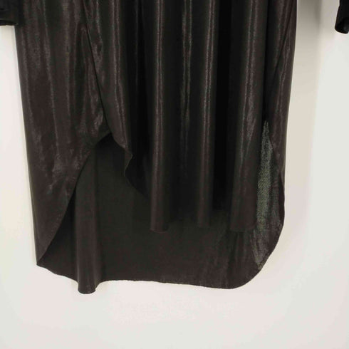 コムデギャルソンオムプリュス COMME des GARCONS HOMME PLUS AD2019 ロングカットソー 裾スリット ラウンドカット メンズ JPN:S