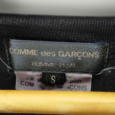 コムデギャルソンオムプリュス COMME des GARCONS HOMME PLUS AD2019 ロングカットソー 裾スリット ラウンドカット メンズ JPN:S