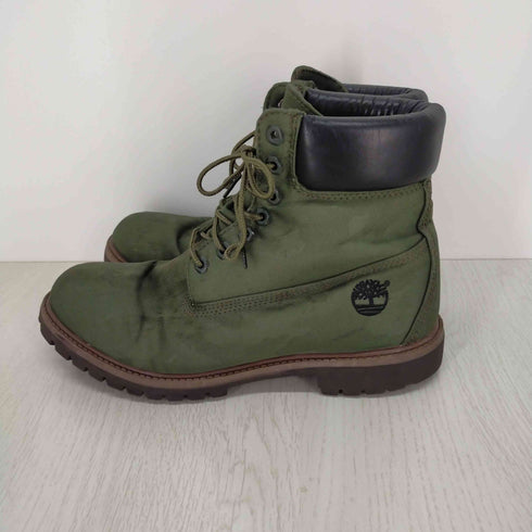 ティンバーランド Timberland FABRIC BOOT GREEN CAMO JACQUARD メンズ 28