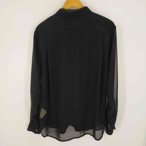 コムデギャルソンオムプリュス COMME des GARCONS HOMME PLUS AD2015 シアーシャツ フロントドッキング メンズ JPN:L