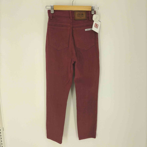カルバンクライン CALVIN KLEIN Sport カラー ジップフライ デニム パンツ レディース W60 H88