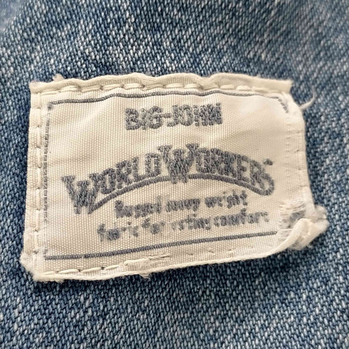 ビッグジョンワールドワークス BIG JOHN WORLDWORKERS デニムペインターパンツ メンズ US:32-33
