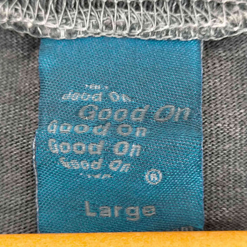グッドオン good on USA製 S/S後染めラグランTシャツ メンズ JPN:L