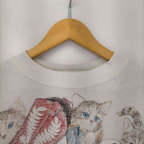ジャージーズ JERZEES 90S キャットプリントクルーネックスウェット メンズ import:L