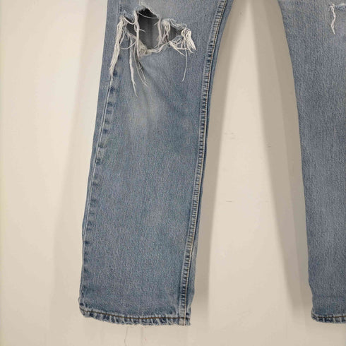 リーバイス Levis 刻印311 Made in UK 590 ダメージ加工 メンズ 34×32