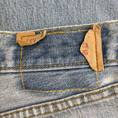 リーバイス Levis 刻印311 Made in UK 590 ダメージ加工 メンズ 34×32
