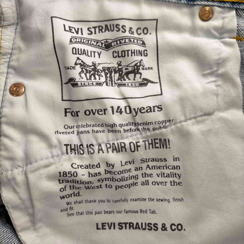リーバイス Levis 刻印311 Made in UK 590 ダメージ加工 メンズ 34×32