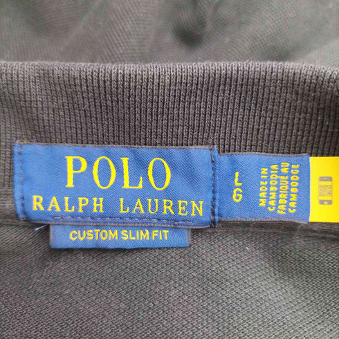 ポロラルフローレン POLO RALPH LAUREN ビッグポニー刺繍 S/S ポロシャツ メンズ import:L