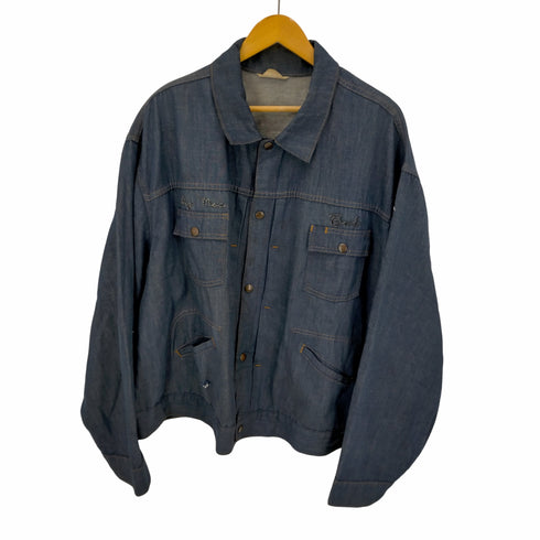 タウンクラフト TOWN CRAFT 60S~70S PENN PREST RANCHCRAFT 2nd 両面チェーン刺繍デニムジャケット メンズ