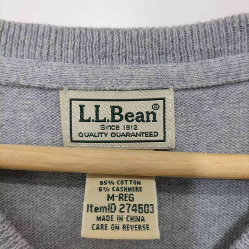 エルエルビーン L.L.Bean カシミア混Vネックニット メンズ JPN:M