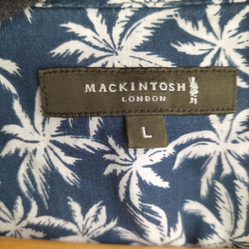 マッキントッシュ ロンドン Mackintosh LONDON S/S アロハシャツ ALBIA生地 メンズ import:L