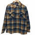 ペンドルトン PENDLETON 70s USA製 ボックスシルエット オープンカラーシャツ フラップポケット マドラスチェック ミントコンディション メンズ import:M